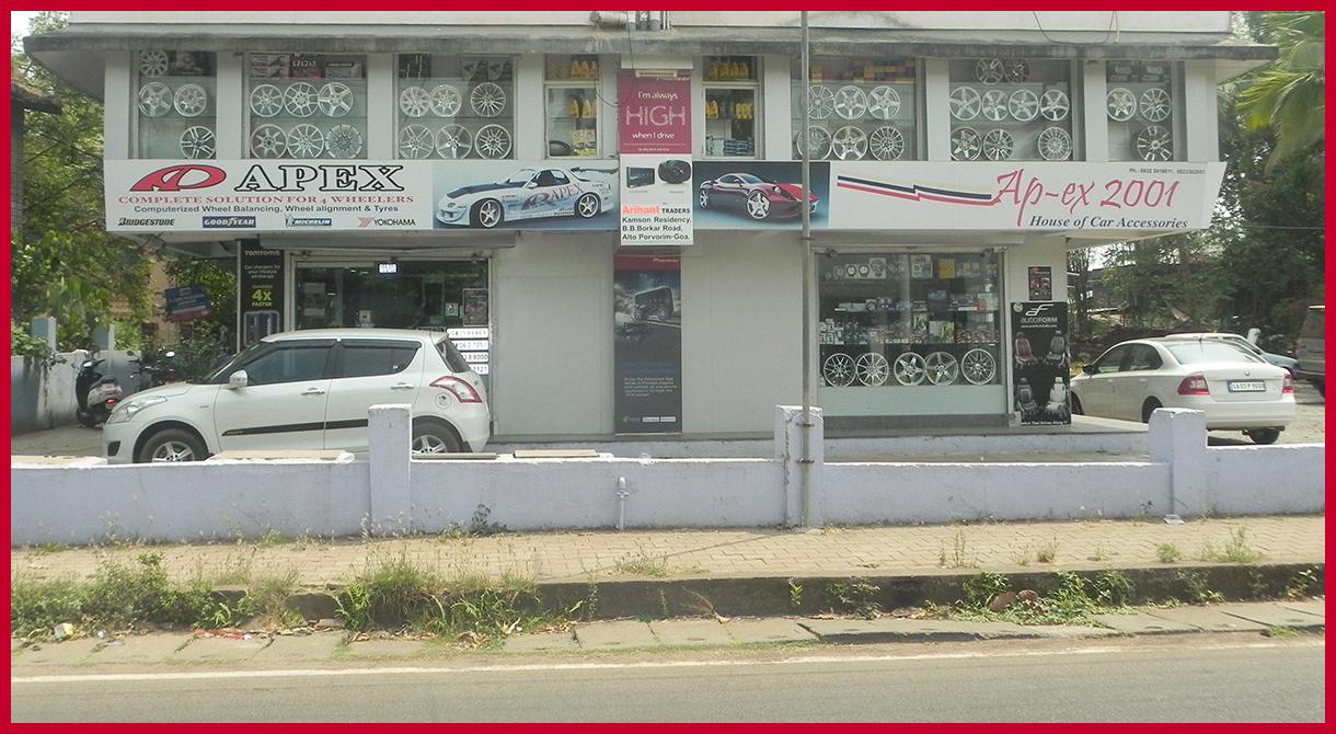 Apex-2001-Front-View-car-accessories-shop-porvorim-goa